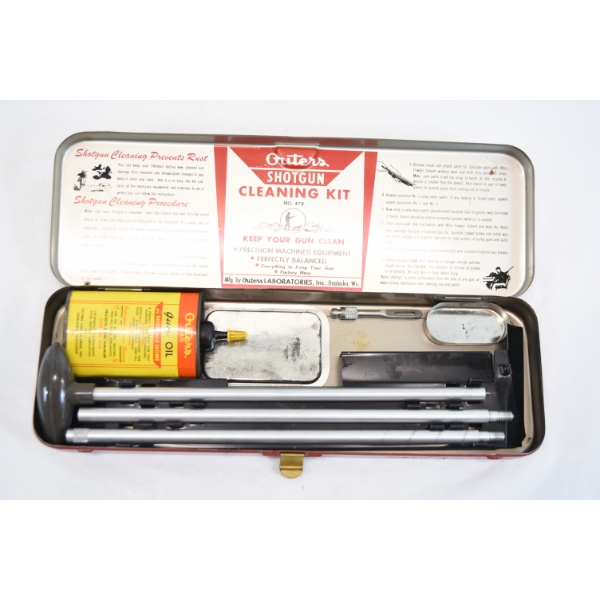 Outers No. 478 Shotgun Cleaning Kit In Box No Patches.