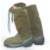 Image 1 : Green Canvas Military Green High Boot 
