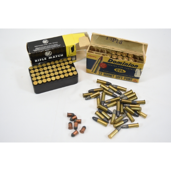 90 Rounds Assorted Brands & Caliber .22 Ammunition