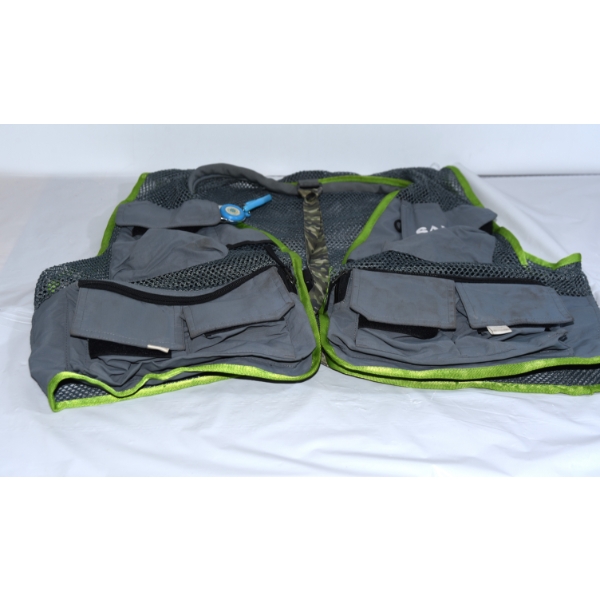 Gray Sail Mesh Fishing Vest