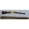 Image 2 : Winchester Model 94 Golden Spike Commemorative Lever Action Rifle With Box