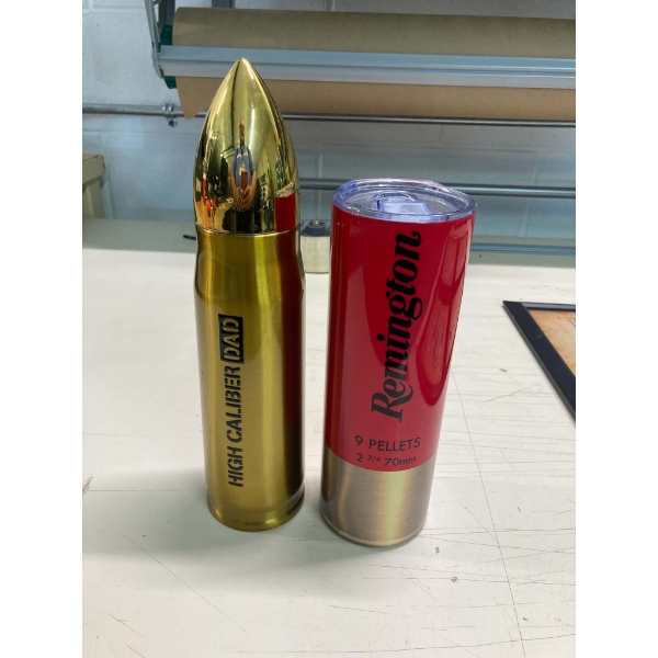 Pair Of Ammunition Shaped Mugs - Excellent Condition