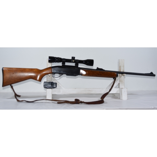 Remington Model Sportsman 74 Semi Automatic 30-06 SPRG Caliber Rifle With Scope