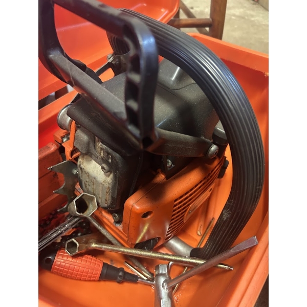 Dolmar Gas Chainsaw in  Dolmar Hard Carrying Case
