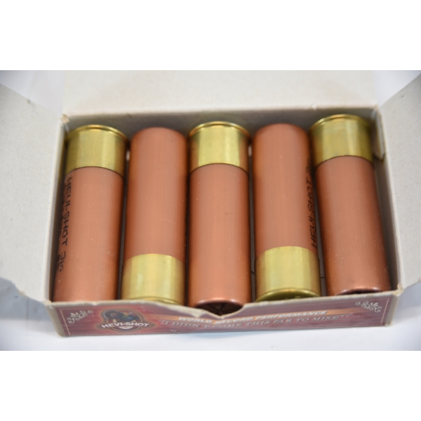 5 Rounds Hevi- Shot 12 Gauge 3" #5 Shot Ammunition