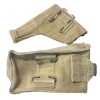 Image 1 : Canvass Enfield Revolver Holster & Large Canvass Mag Belt