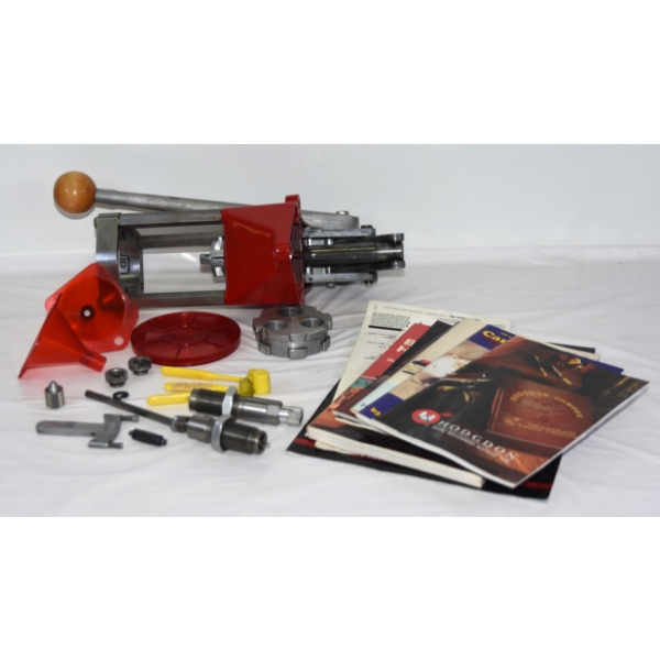 Lee Turret Press With Books & .303 dies & Parts - Very Good Condition