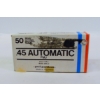 Image 1 : 50 Rounds Metaka Cartridges .45 Automatic Ammunition 