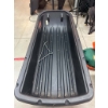 Image 1 : Black Heavy-Duty Plastic Snowmobile Utility Tow Sled