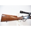 Image 2 : Winchester Model 1885 Single Shot .22 Hornet Caliber Rifle With Scope