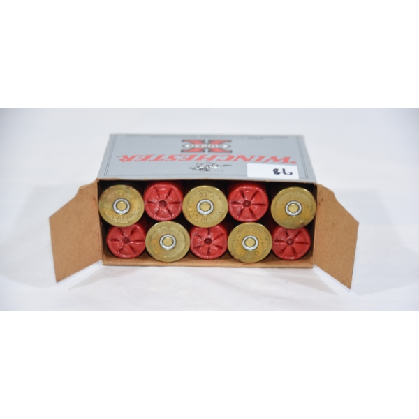 10 Rounds Winchester 12 Gauge 3" #4 Shot Ammunition