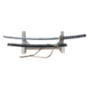 Image 1 : Decorative Katana with Black Lacquered Saya