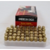 Image 1 : 50 Rounds American Eagle 9MM Luger 115 Grain Full Metal Jacket Ammunition 