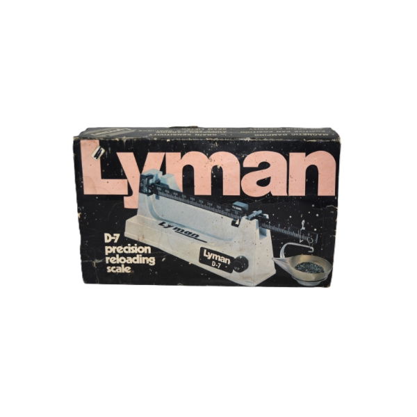 Lyman D-7 Precision Reloading Scale 