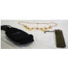 Image 2 : Gerber Shovel, Knife W/ Sheath & Animal Necklace