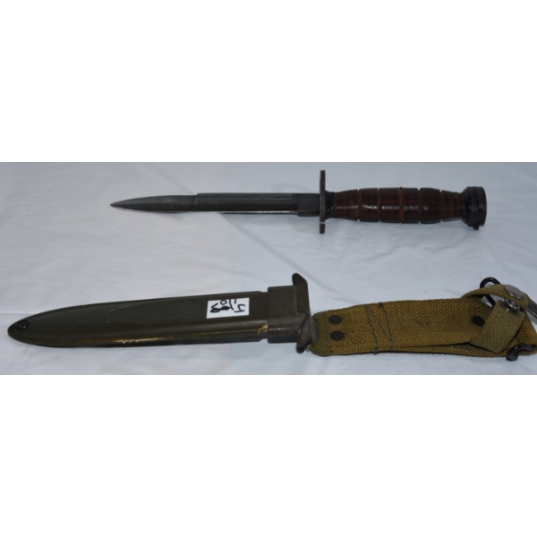 UM8A1 M1- Carbine Kiffe Mana Bayonet With Sheath