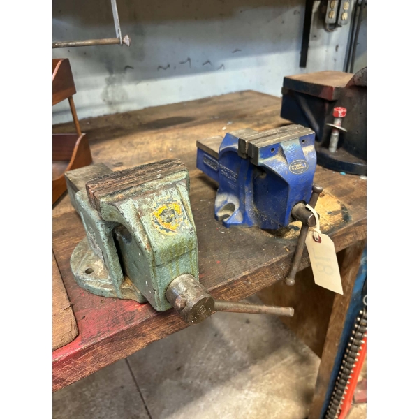 Pair of Bench Vises