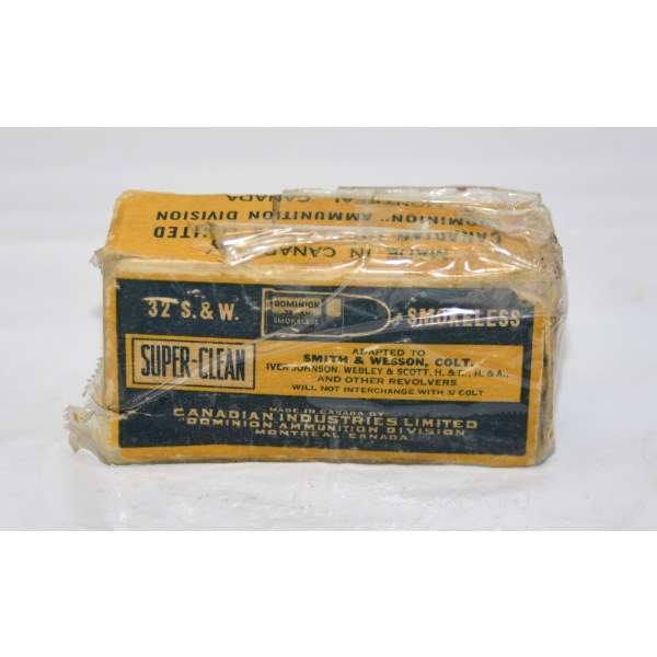 50 Rounds Dominion32 S&W 85gr. Ammunition