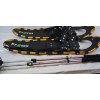 Image 1 : Protex 86 Snow Shoes With Poles As A Package With  A Carrying Bag 