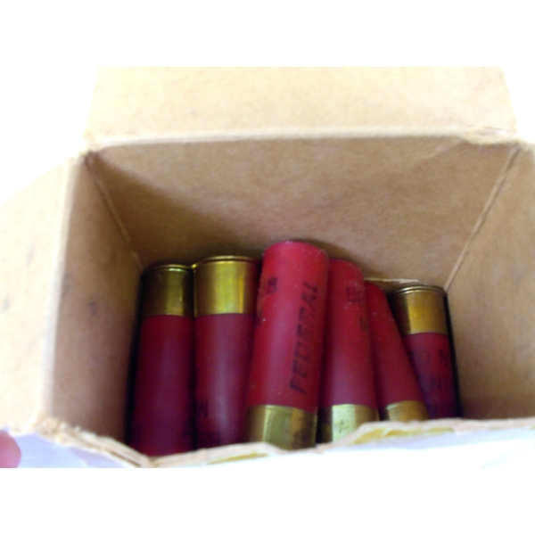 10 Rounds Federal 12 Gauge 1 7/8 BB Ammunition 