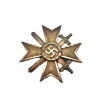 Image 2 : WW II German Merit cross 1st class W/ Swords