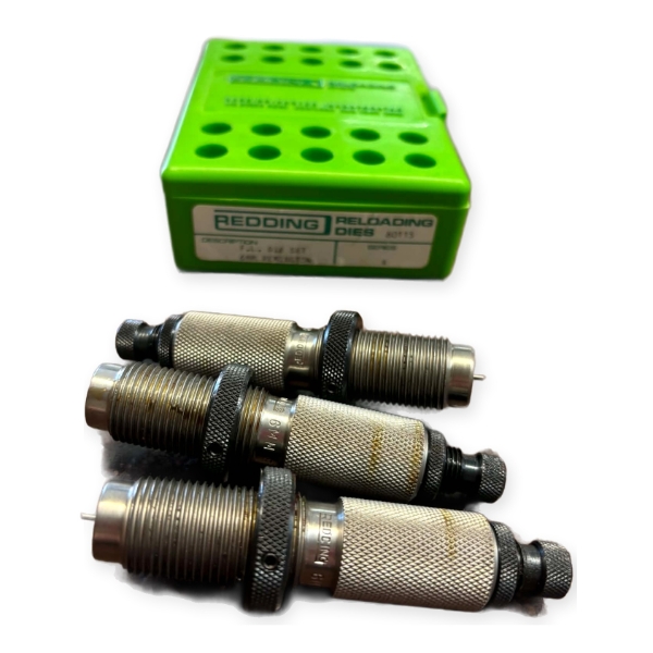 Redding 6mm Remington Full-Length 3 Die Set with Box 