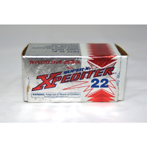 50 Rounds Winchester Super X Xpediter X-HiVel 22 LR Ammunition