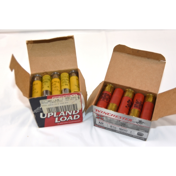 40 Rounds Of Assorted Brands & Gauge Ammunition