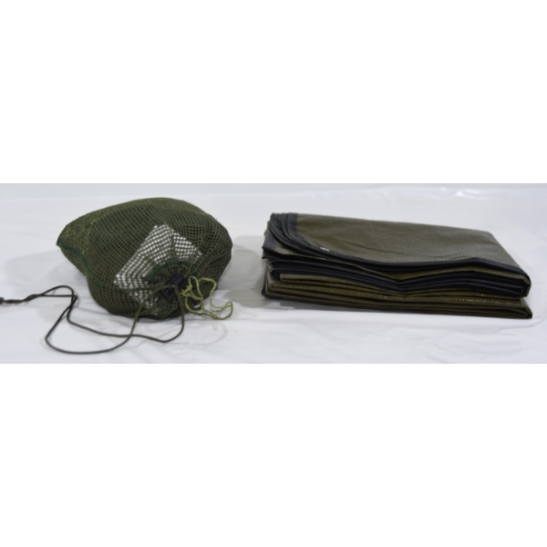 Dark Green Tarp & Hammock