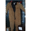 Image 1 : Men's Overalls Tan HWC Quality XL - Some Stains 