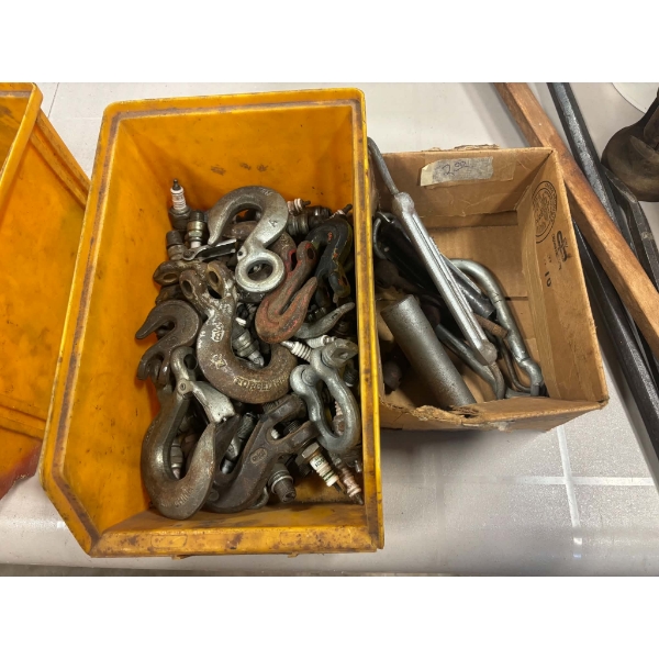Assorted Heavy-Duty Hooks & Rigging Hardware