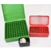Image 2 : Box Lot 40 Pieces Reloading Bullets Ammo Plastic Cases & Pellet Loaders