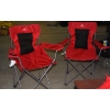Image 2 : 2 Outbound Red Folding Chairs 