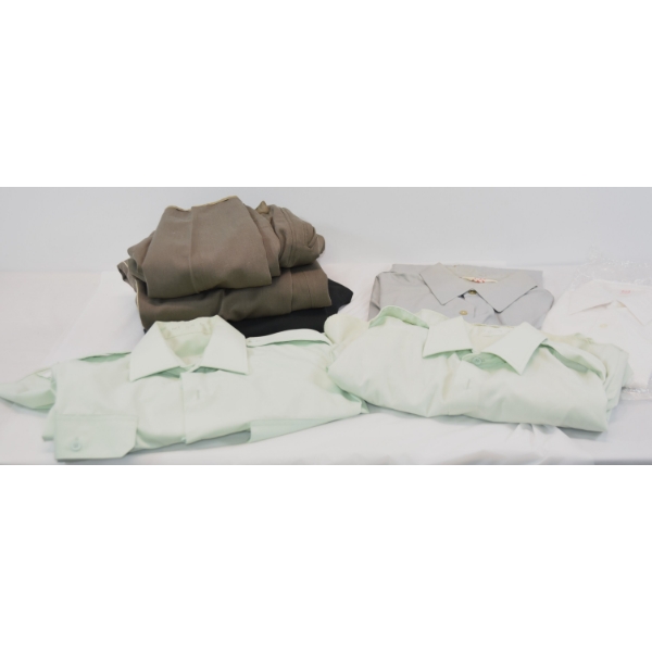 Box Lot Military Uniform Shirts/Pants