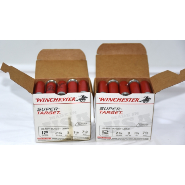 50 Rounds Winchester Super Target 12ga Ammunition