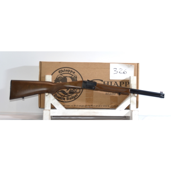 Chiappa Model Double Badger Over Under 22 LR/410 GA X 3" Caliber Combination Rifle