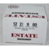 Image 4 : 25 Rounds Estate Buckshot 12 Gauge 2 3/4 9 Pellets 00 Shot Ammunition 
