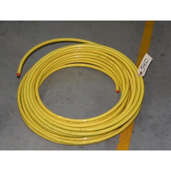 Coil of 1/2" Coated Copper Tubing 