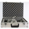 Image 1 : Silver Aluminum Hard Case Featuring Customizable Foam Inserts 