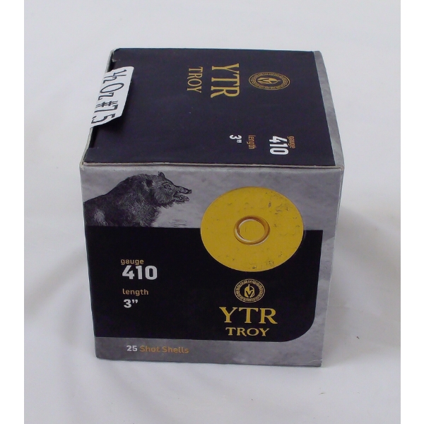 25 Rounds YTR Troy 410 Gauge 3" Ammunition
