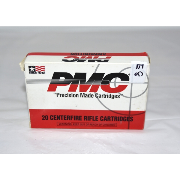 20 Rounds PMC 303 British 180gr J.S.P. Factory Ammunition