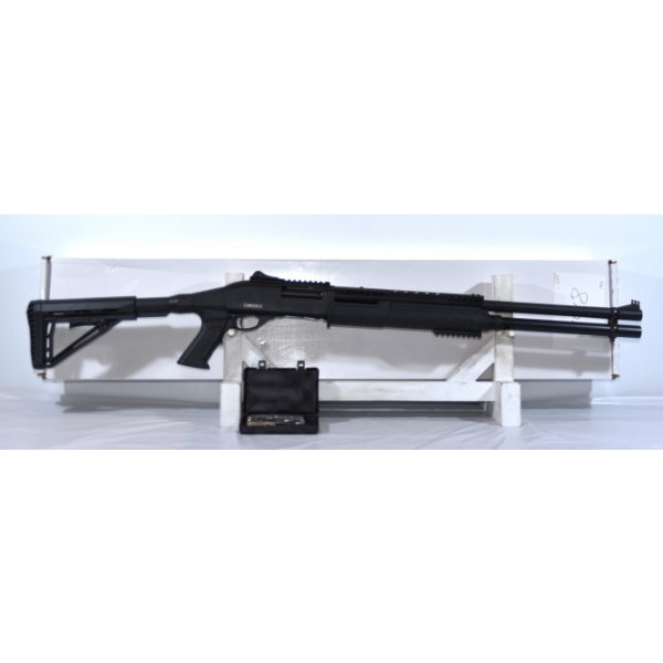 Canuck Sentry Black Pump Action 12 Gauge Shotgun