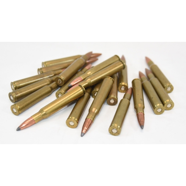 23 Rounds Assorted Brands .30-06 SPRG Reloaded Ammunition
