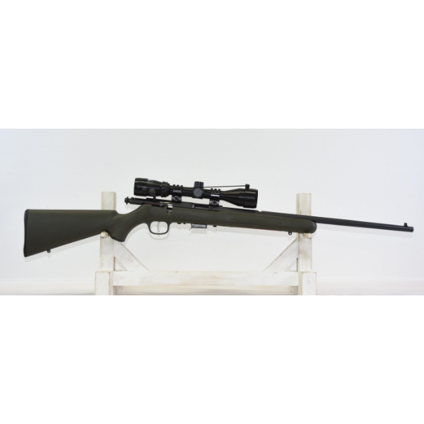 Stevens Model 305 Bolt Action .22 WMR Caliber Rifle With Scope
