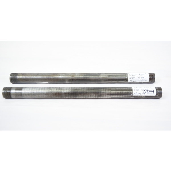 2 Stevens Model 520. 12ga Pump Shotgun Magazine Tubes