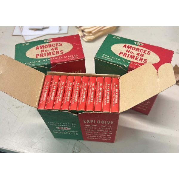1500 Pieces CIL No.4B Primers