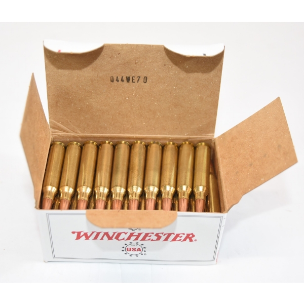50 Rounds Winchester USA .223 Rem Caliber 55 Gr. Pointed Soft Point Ammunition