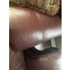 Image 5 : Burgundy 2 Piece Leather Couch Set