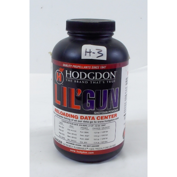 1 Pound Hodgdon Lil Gun Powder Sealed