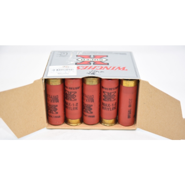 20 Rounds Winchester Drylok Super Steel 12 Gauge 2-3/4" 2 Shot Ammunition